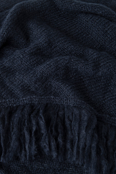 Ana mini shawl Deep Blue