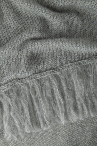 Ana mini shawl Grey